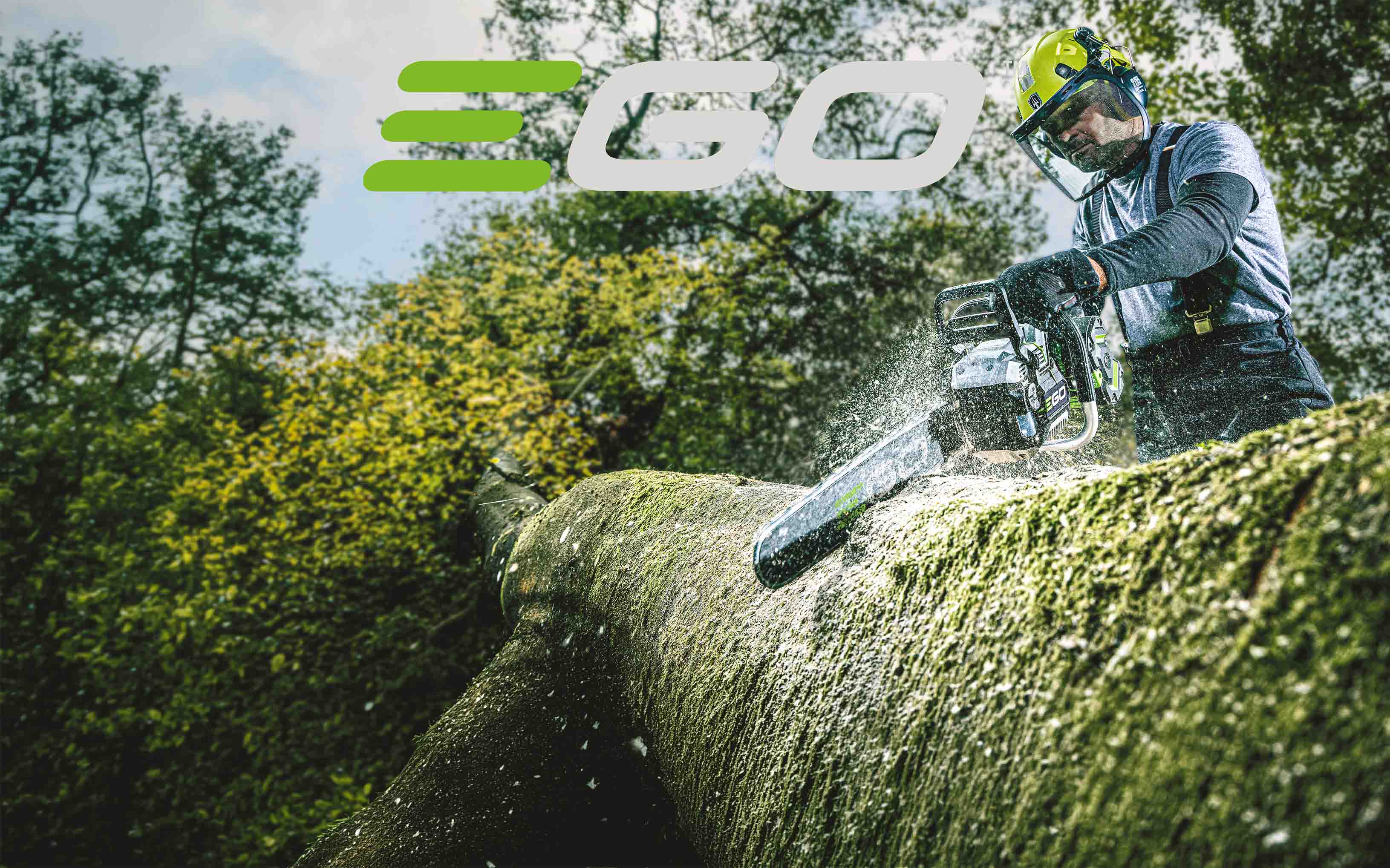 EGO Kettensägen Banner