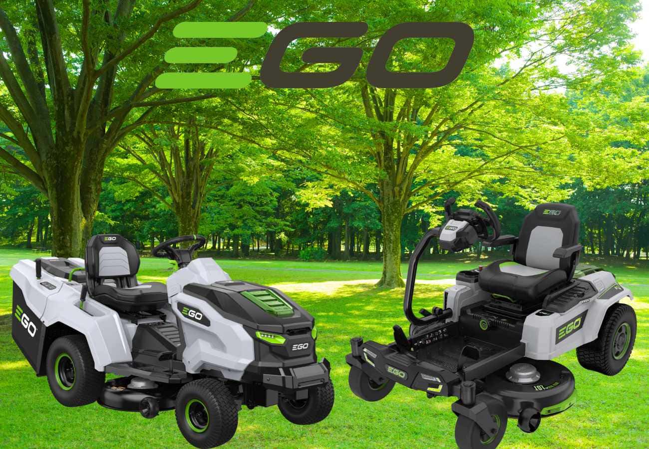 EGO Aufsitzmäher Kategorie
