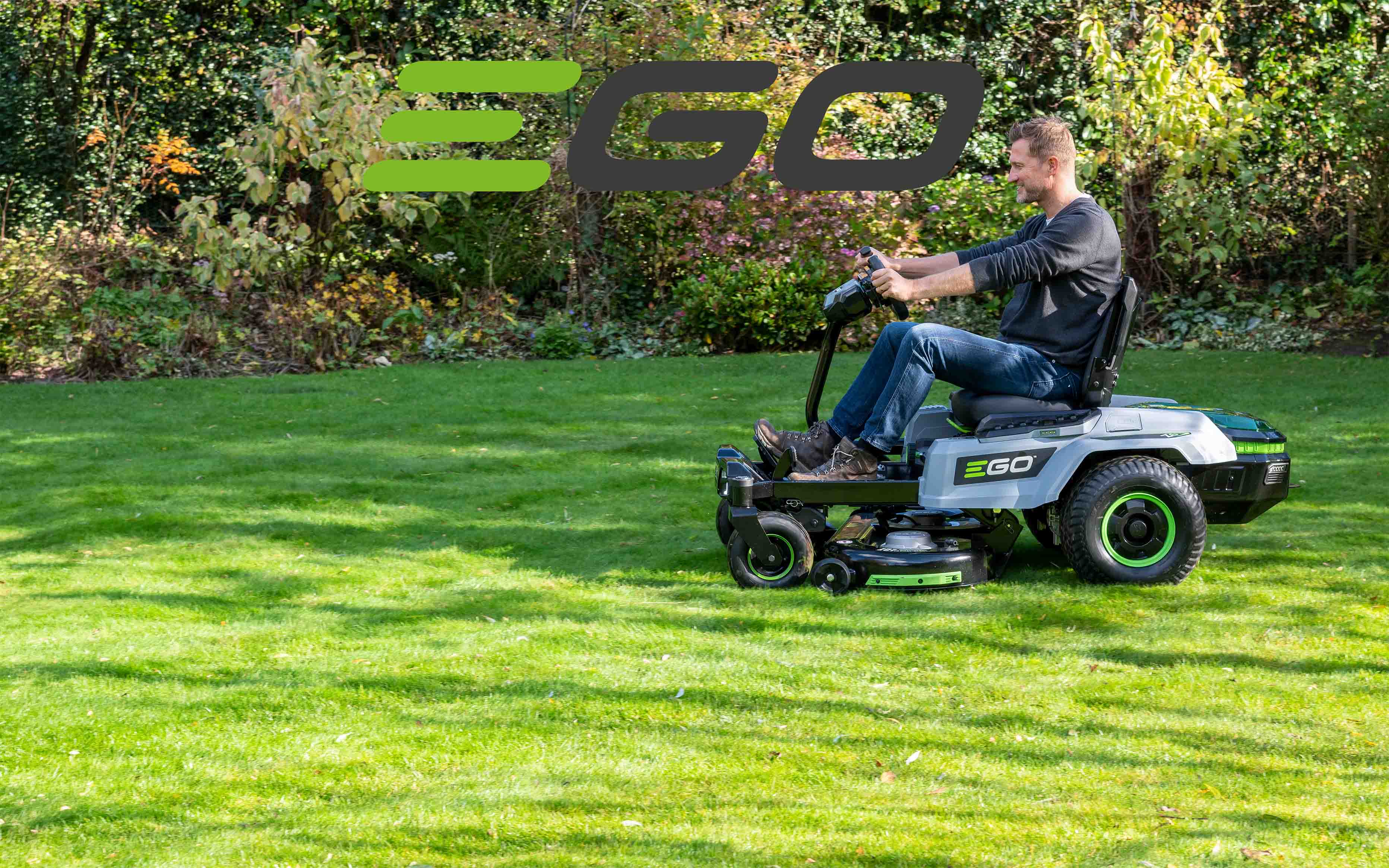 EGO Aufsitzmäher Kategorie