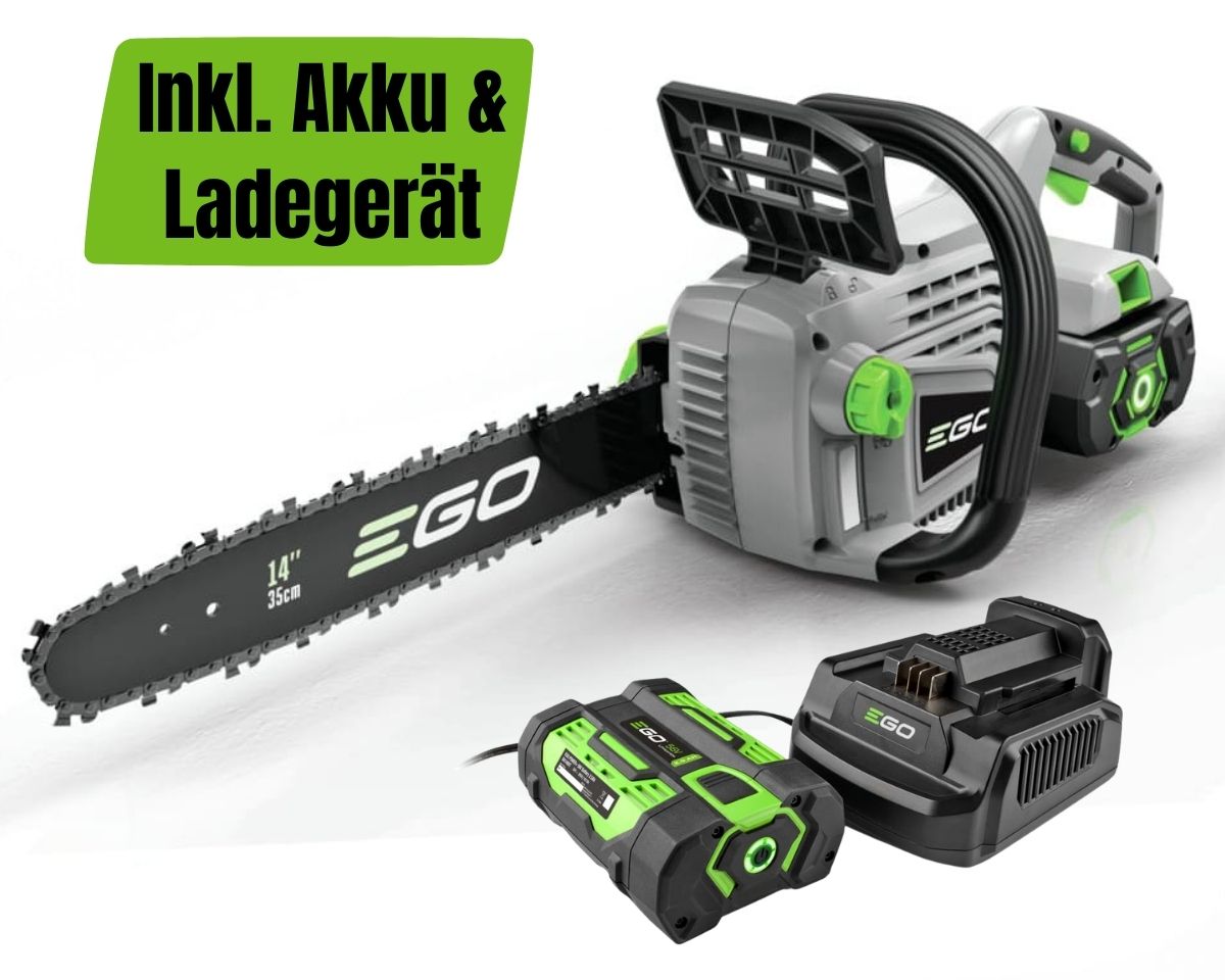 EGO CS1401E Kettensäge 35cm KIT