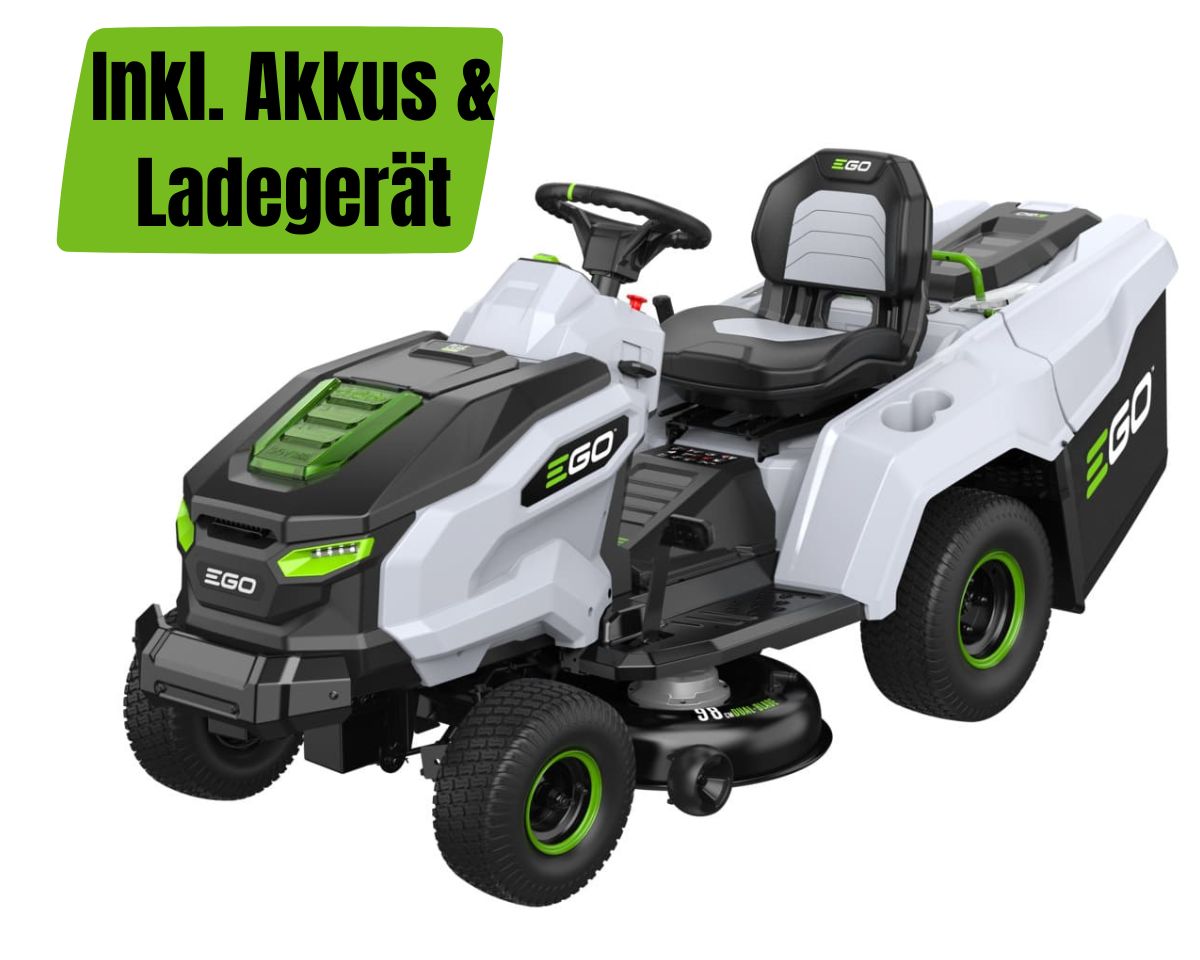 EGO TR3800E-B Aufsitzmäher 96cm KIT