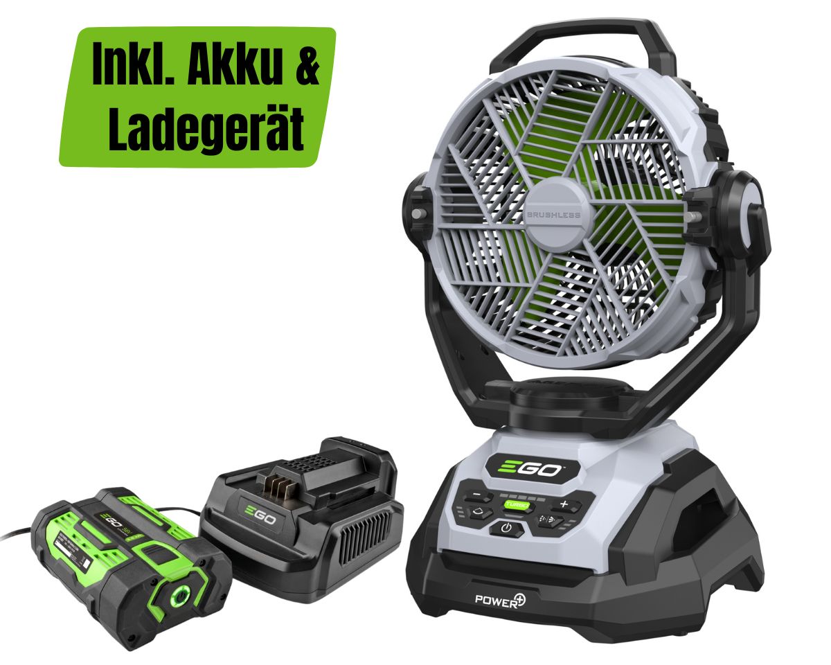 EGO FN1000E-K1252 Ventilator mit Wassersprühnebel KIT