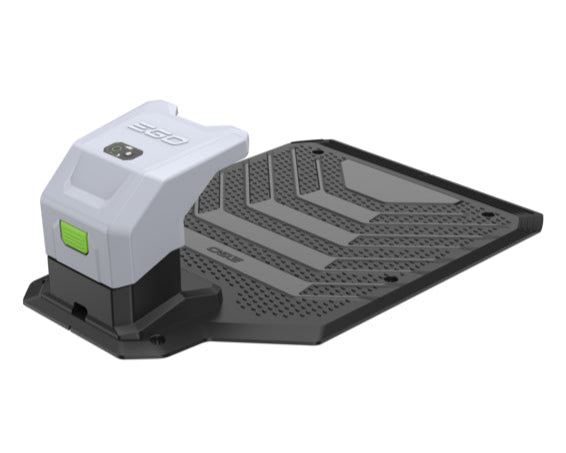 Ladestation eines EGO RM4000E Mähroboter