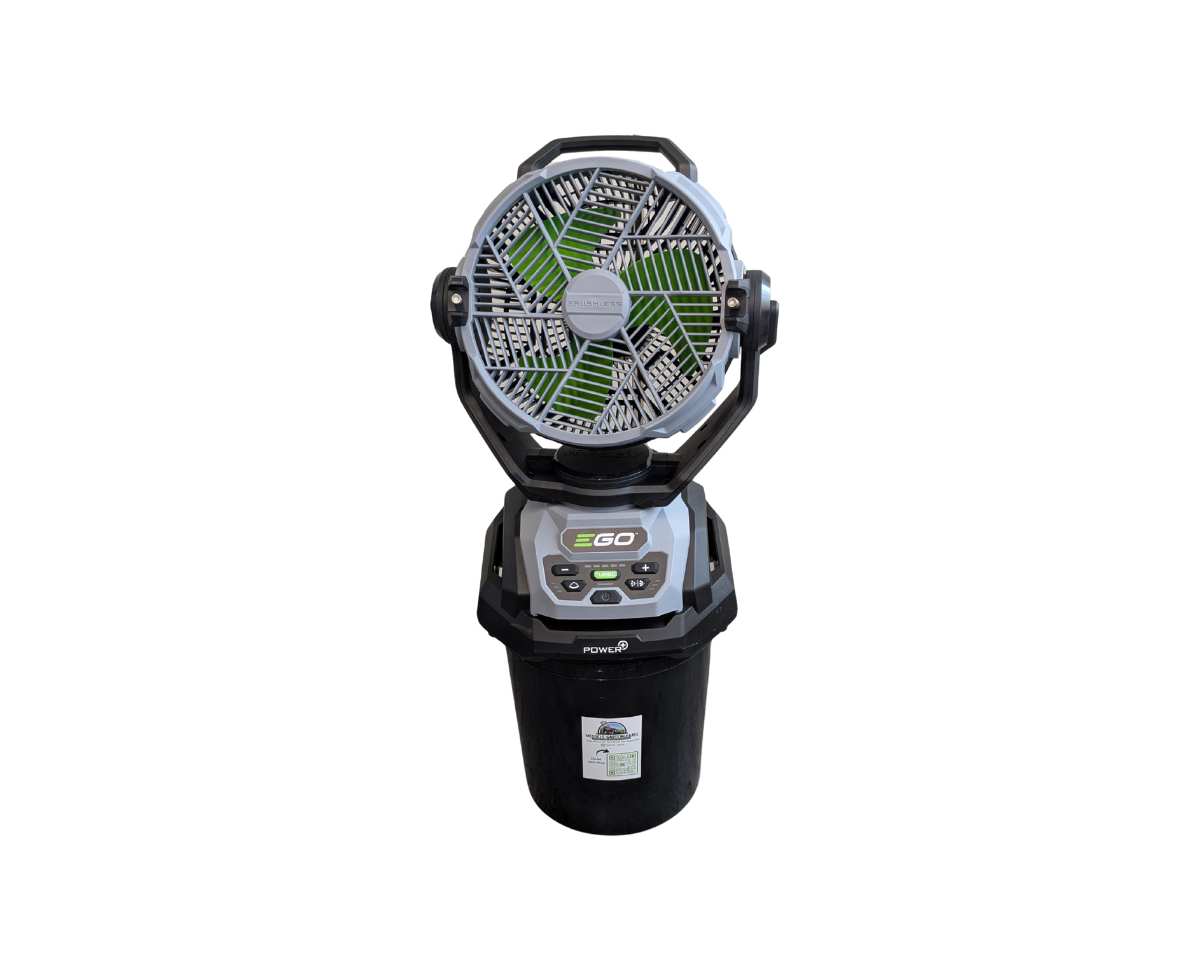 Eimer 16L Fassung mit EGO FN1000E Ventilator