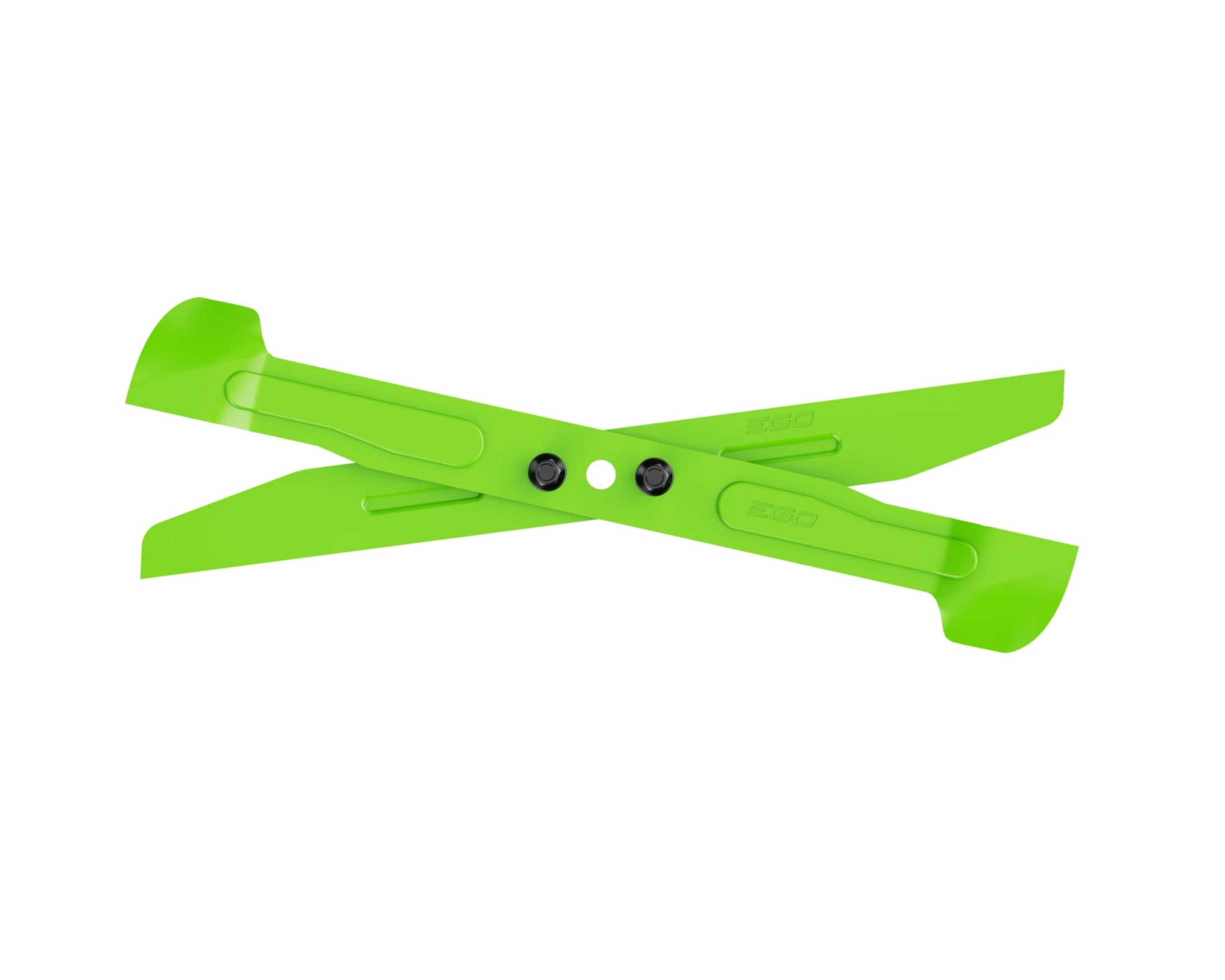 EGO AB2212D-E Highlift Messerersatz mit 55cm Schnittbreite und standardmäßig zwei Klingen liegend, Zubehör für EGO Rasenmäher LM2230E-SP