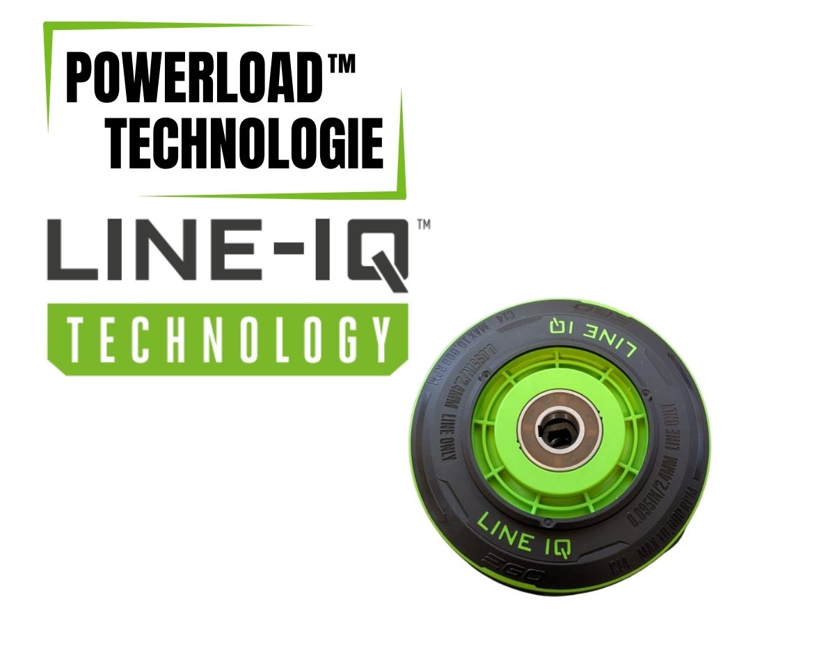 EGO AH1700 Trimmerkopf mit Powerload™ & Line IQ™ für Multitool Freischneideraufsatz 1700