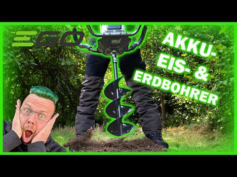 EGO Power+ Eis- und Erdbohrer PHA7400E & PHA7404E KIT Produktvideo Deutsch