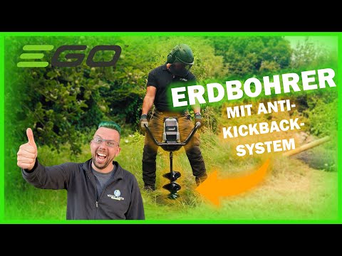 EGO PHA7400E Eis- und Erdbohrer Video