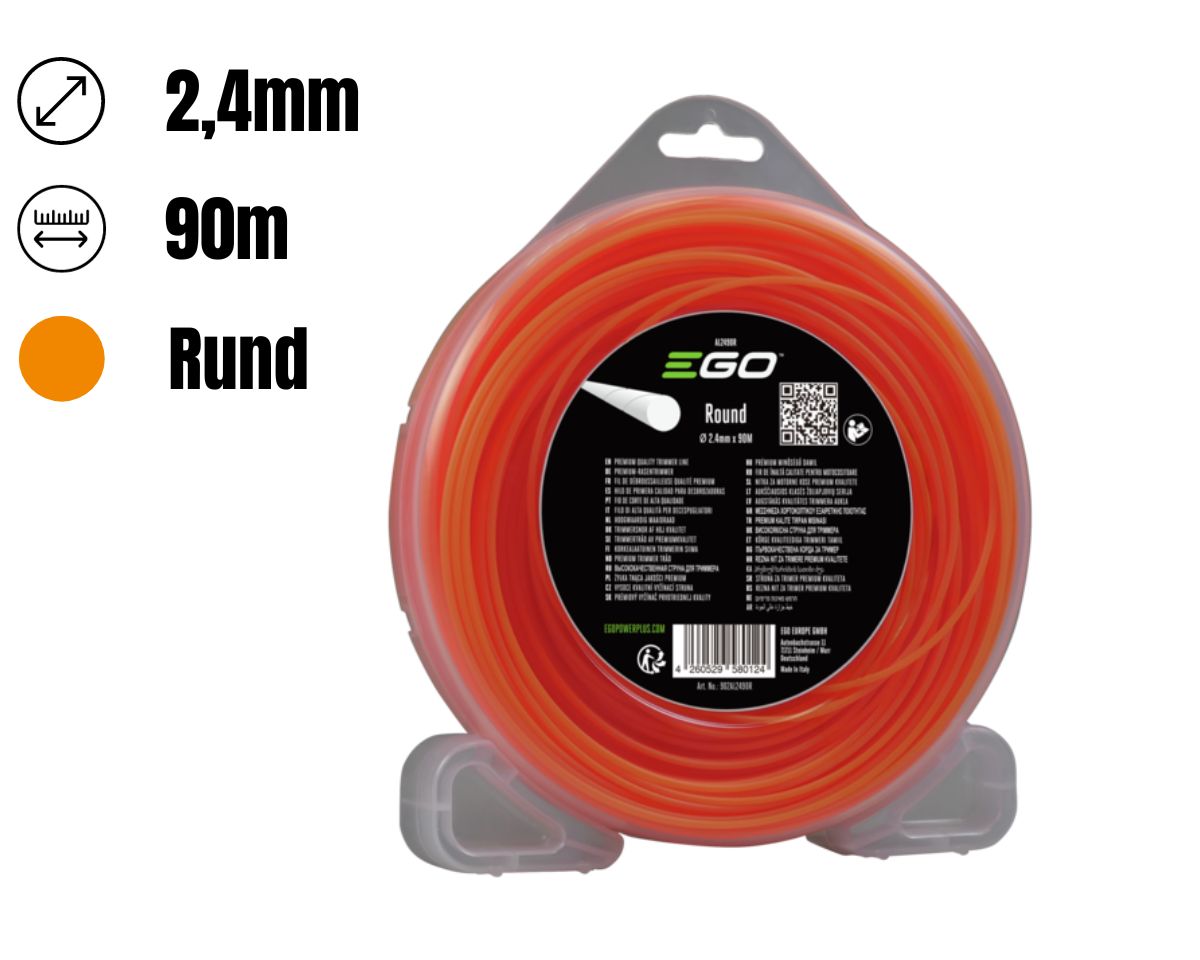 EGO AL2490R 2,4mm 90m Trimmer Faden