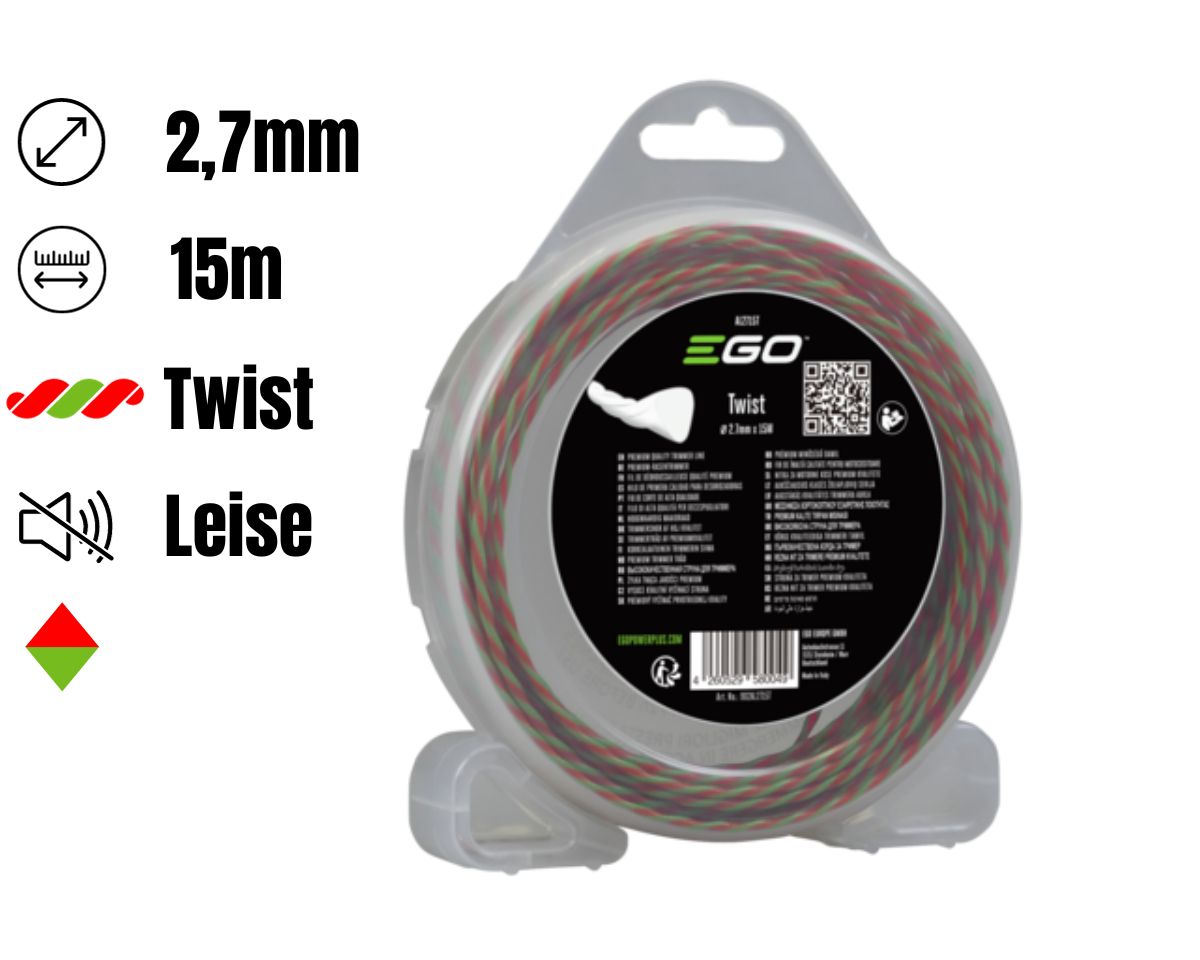 EGO AL2715T 2,7mm 15m Trimmer Faden