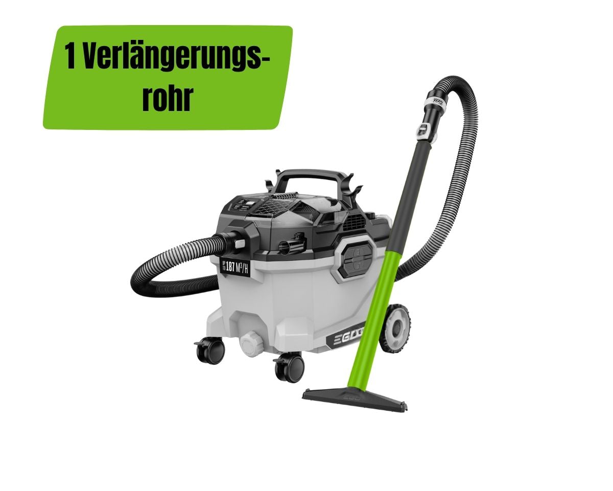 EGO ASP0300 Verlängerungsrohr für kompakten und portablen Nass-/Trockensauger EGO WDV0300E