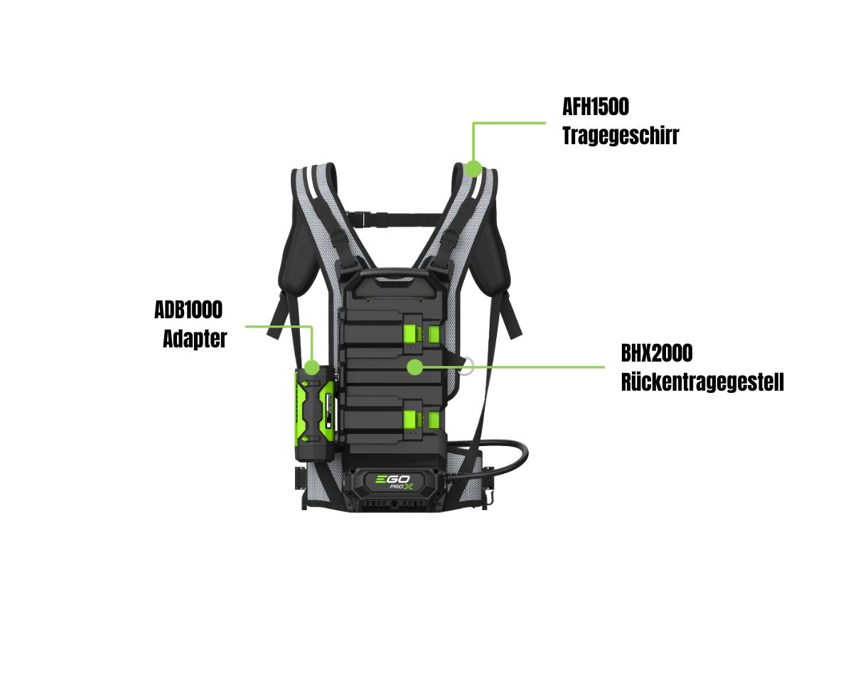 Produktdetails EGO BHX2001 Rückentragesystem für Profis
