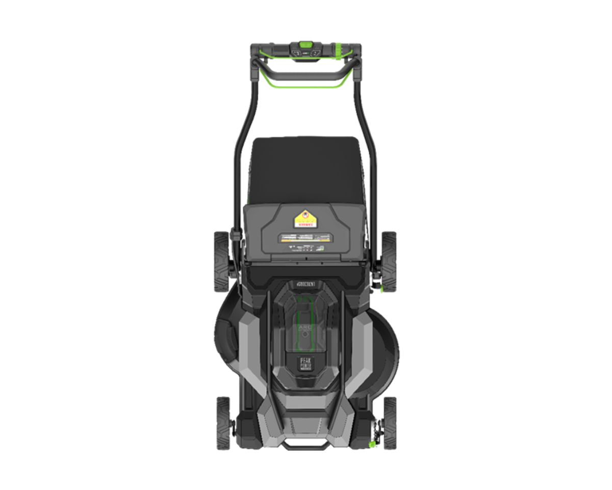 EGO LMX7600-SP Rasenmäher 76cm mit Radantrieb für Profis von oben