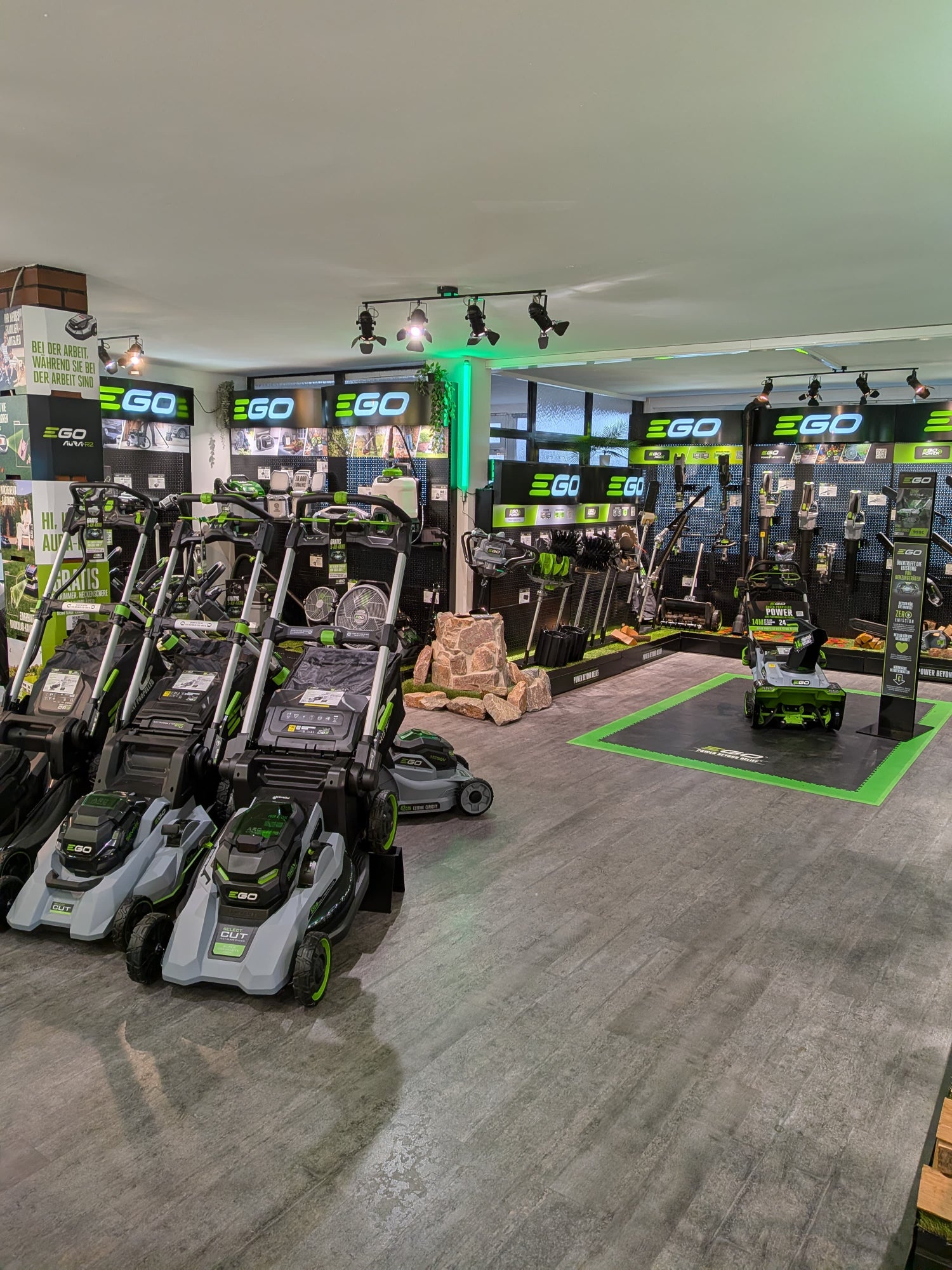 EGO Flagship-Store Verkaufsraum