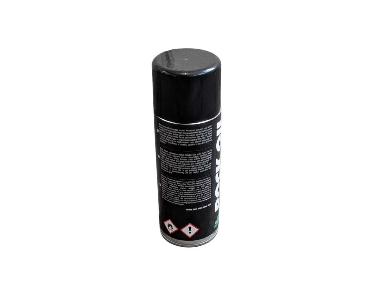 Rock Oil Rockeze Universalspray von hinten