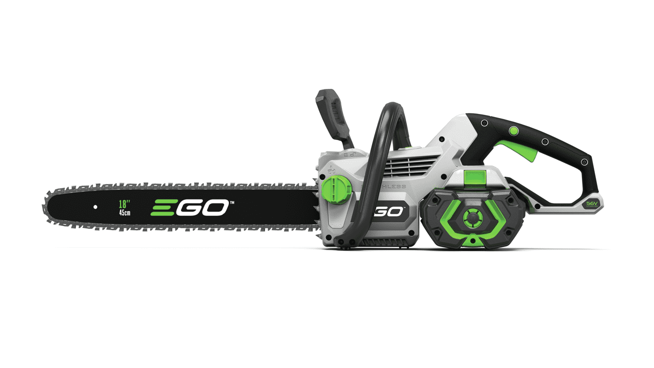 EGO Power+ Ersatzkette Für 18 Zoll Kettensäge CS1800/CS1804 – 0,1 Cm Messer, 3/20,3 Cm Niedriger Pro-Pitch, Schwarz