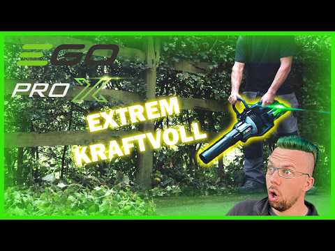 EGO Power+ Pro X Laubbläser LBX1000 Produktvideo Deutsch
