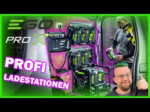 EGO Power+ Pro X Akkus und Ladestationen PGX1600E-H & PGX3000D Video