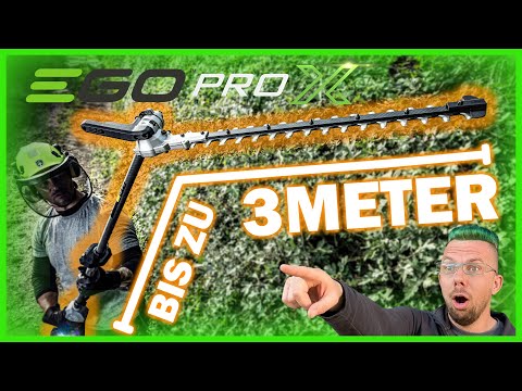 EGO Power+ Pro X Stabheckenscheren HTX5300-P & HTX5300-PA Lifestyle Video Bis zu 3 Meter