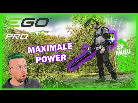 EGO Power+ Pro X Rückenlaubbläser LBPX8000 Blockbuster